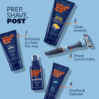 Detailed view of Post Shave Dew serum texture