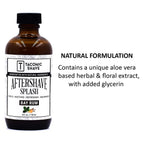 USA imported premium botanical post shave tonic for soothing razor burn