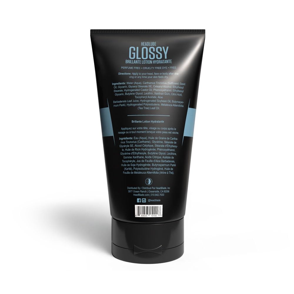 Authentic HeadBlade men scalp hydration cream with nourishing shea butter ingredients