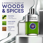 Dana British Sterling three point eight ounce men fragrance splash