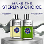Premium Dana British Sterling aftershave liquid product shot