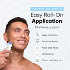 ESTETIST ingrown hair roller treatment displaying key ingredients like salicylic and glycolic acid