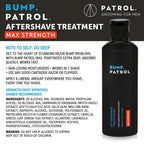 Authentic Bump Patrol intensive aftershave serum bottle for preventing ingrown hairs
