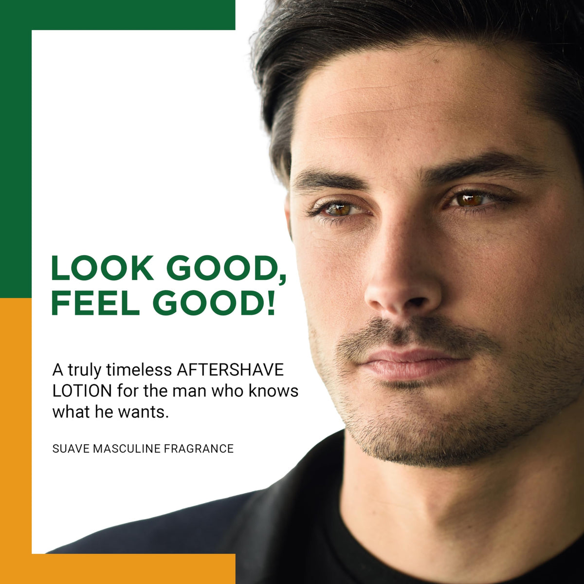 Clubman Pinaud aftershave splash liquid color and label details