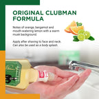 Clubman Pinaud imported men post shave toner close up