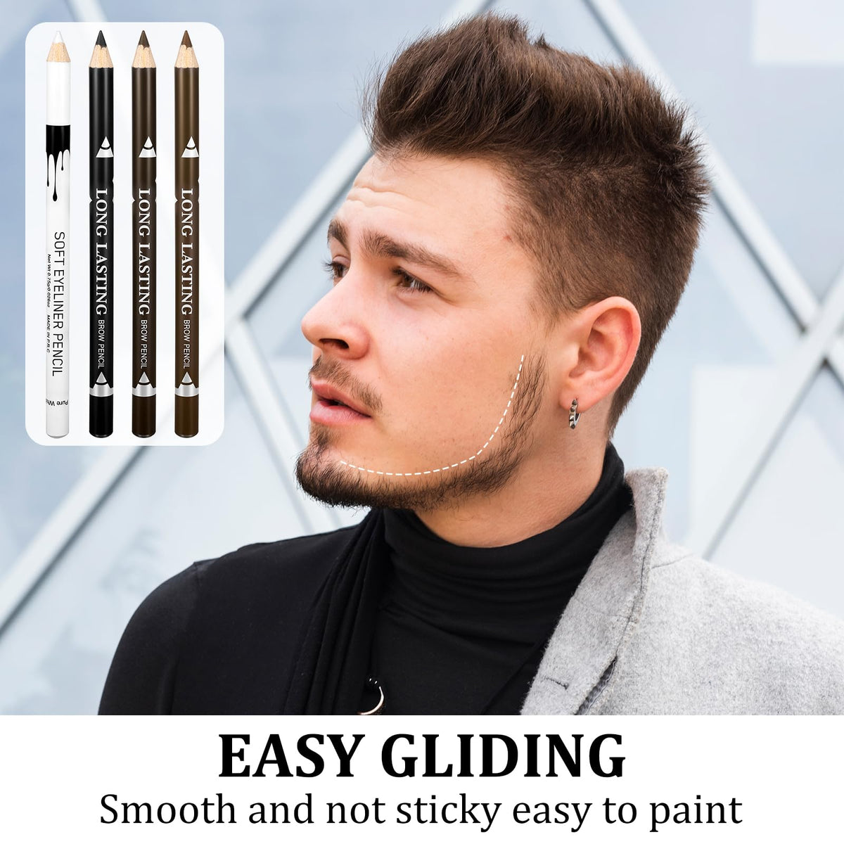 BOHUIZ magic hairline chalk outliner pens arranged cleanly to highlight the various color choices available