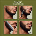 SoftSheen Magic beard pencil filler dual ended design featuring the precision applicator tip