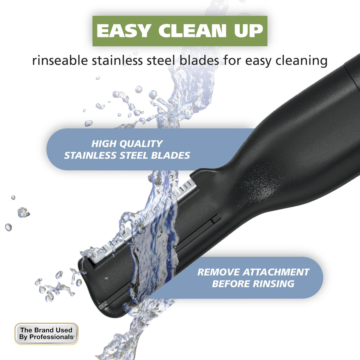 Wahl Micro Groomsman pen trimmer showing nose hair attachment