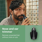 Philips Norelco trimmer ergonomic handle and grip design