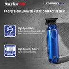 Ergonomic grip design of the Babylisspro Lo-Profx trimmer