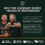 Authentic USA imported Live Bearded beard care essentials