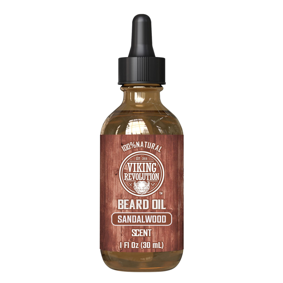 All natural ingredients list label on the back of Viking Revolution bottle