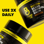 The Beard Club Biotin Beard Balm 4 fluid ounce container