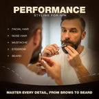 Utopia Care small grooming shears set for clean precise facial trimming