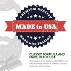 Open tin of USA imported Lucky Franc's styling wax