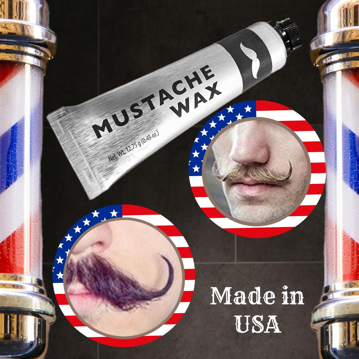 Alazco grooming wax in TSA approved travel packaging