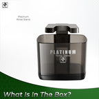 Close-up of the durable cylindrical base structure of the official premium rotary razor cleaning stand.