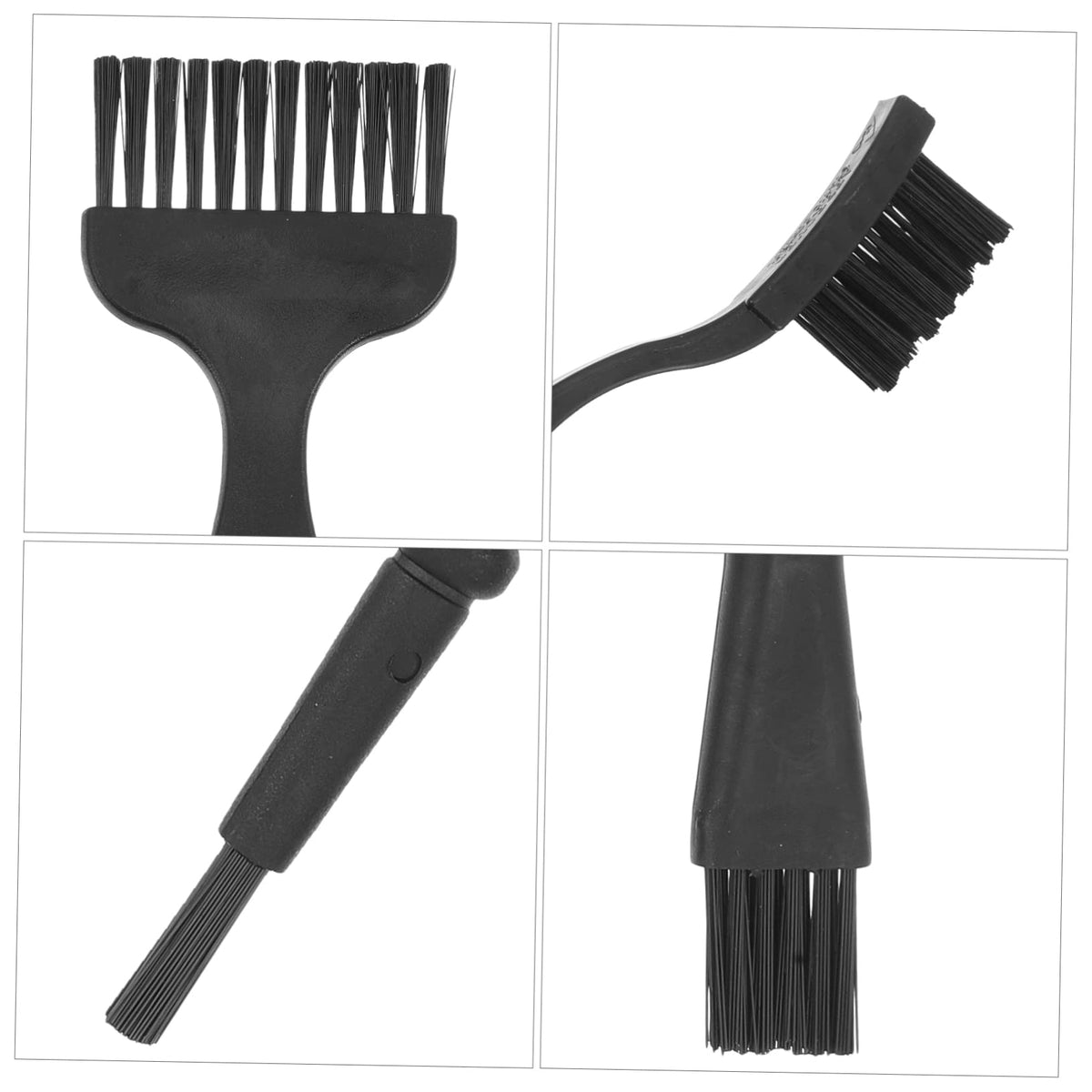 Makingtec cleaning brushes used on an electric hair trimmer