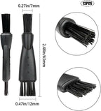 LinMei electric shaver brush showing non-slip handle texture