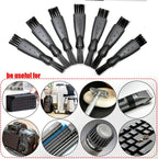 Travel-friendly size of LinMei electric shaver cleaning tool