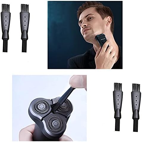 LinMei cleaning brush used on professional hair clipper