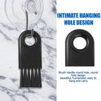 Shaver cleaning brush used on electric clipper head