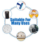 Durable polypropylene handle detail of Kalione cleaning brush