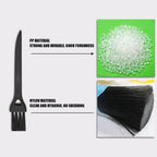 Professional grooming tool maintenance brush for shavers
