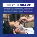 Professional barber cleaning supplies for hot lather machines