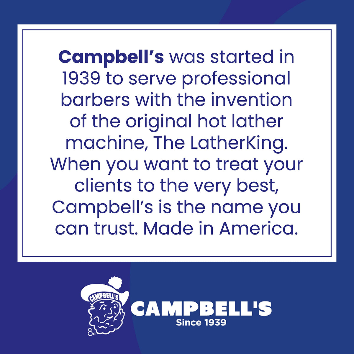 8 ounce bottle of Campbell's LatherKing cleaner on a clean surface