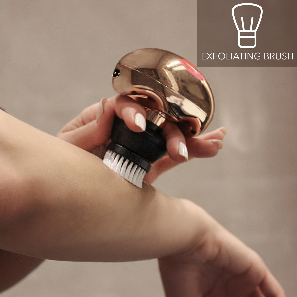 Skull Shaver brush attachment side profile