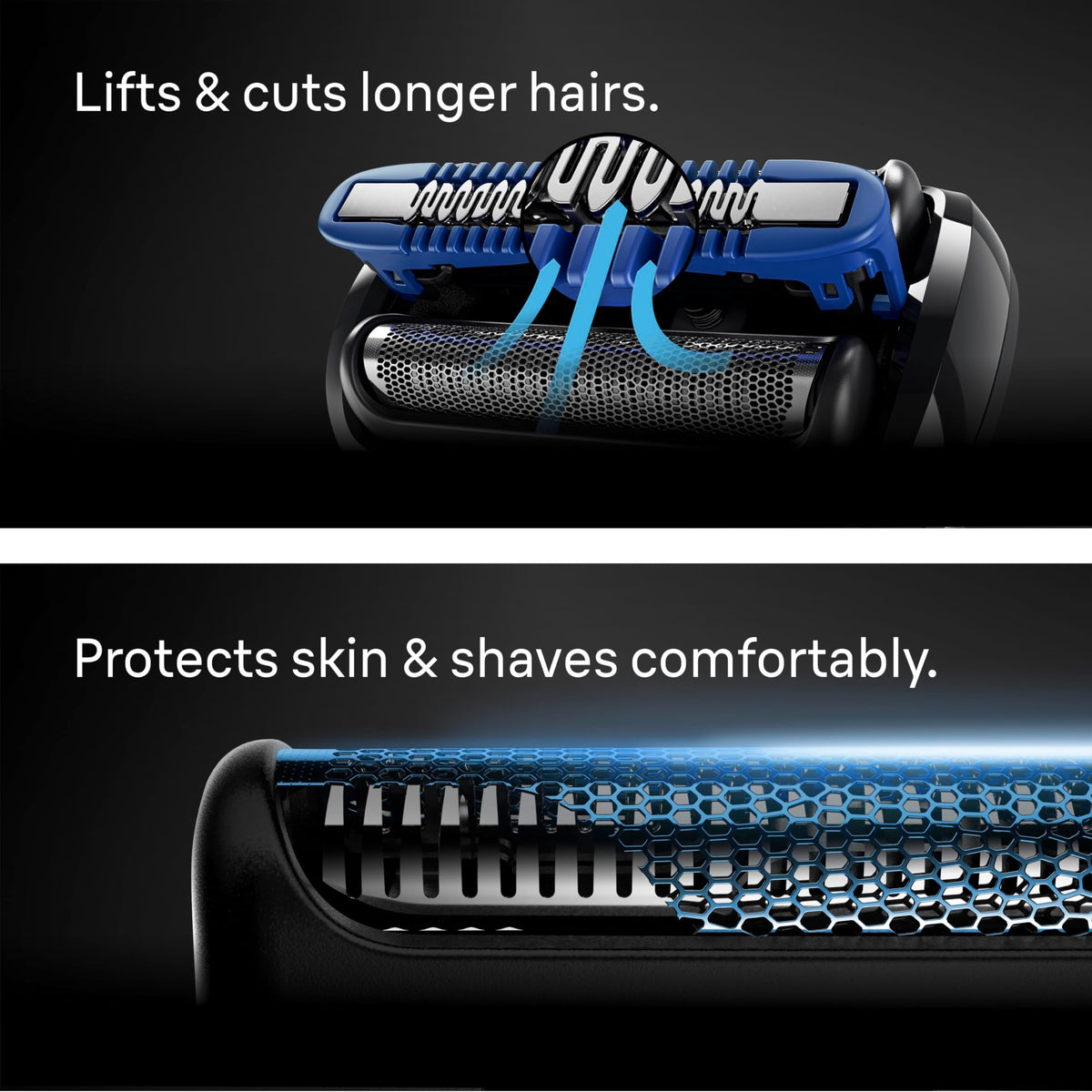 Braun Series 6 included accessories and travel case