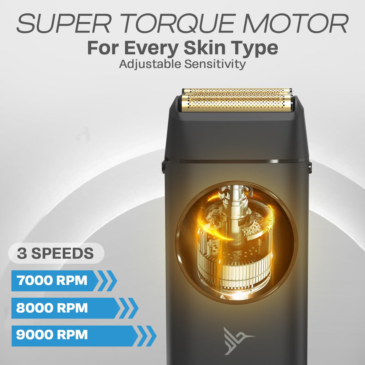 Hummingbird MK17 waterproof electric shaver in shower