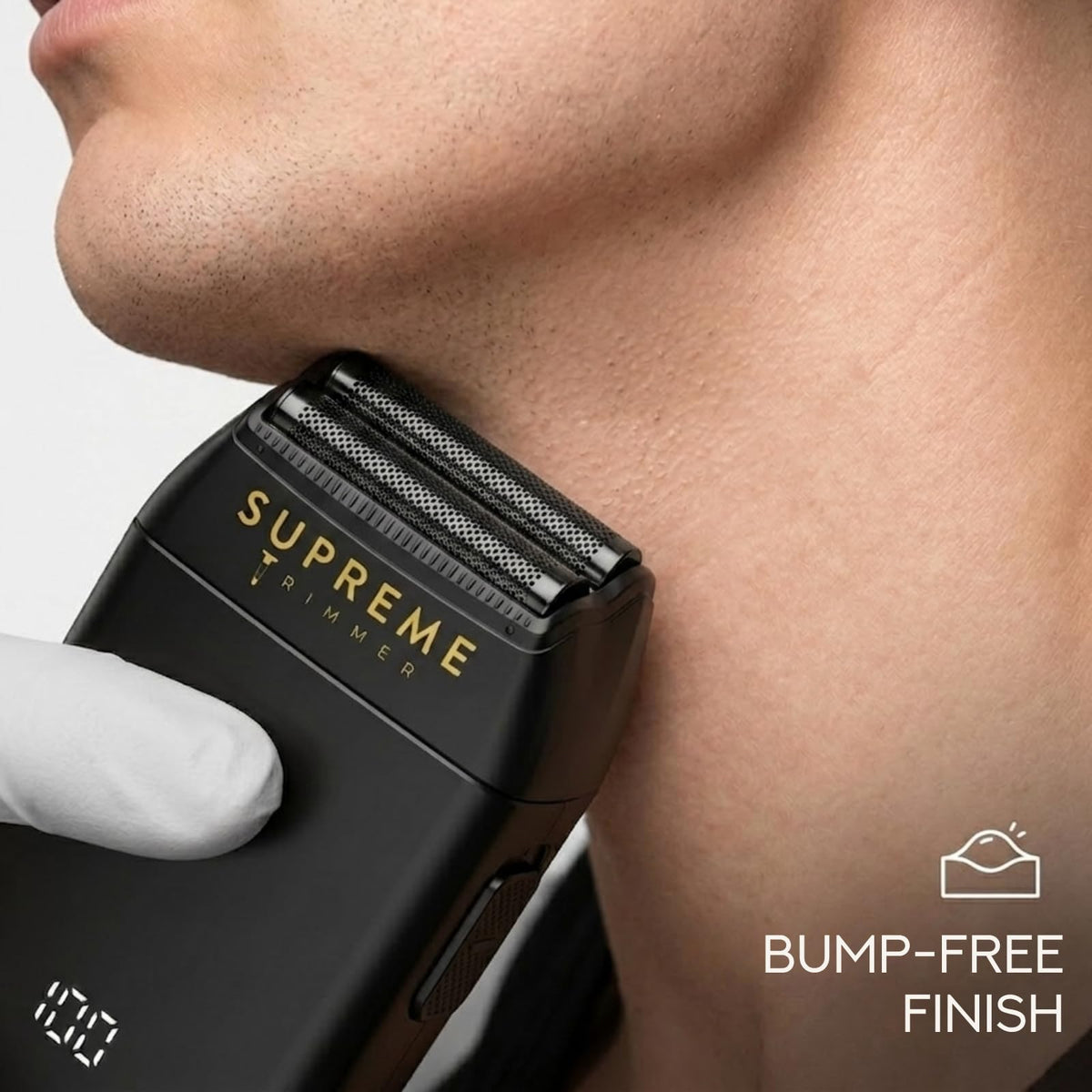 Supreme Trimmer Crunch STF602 gold foil heads detail