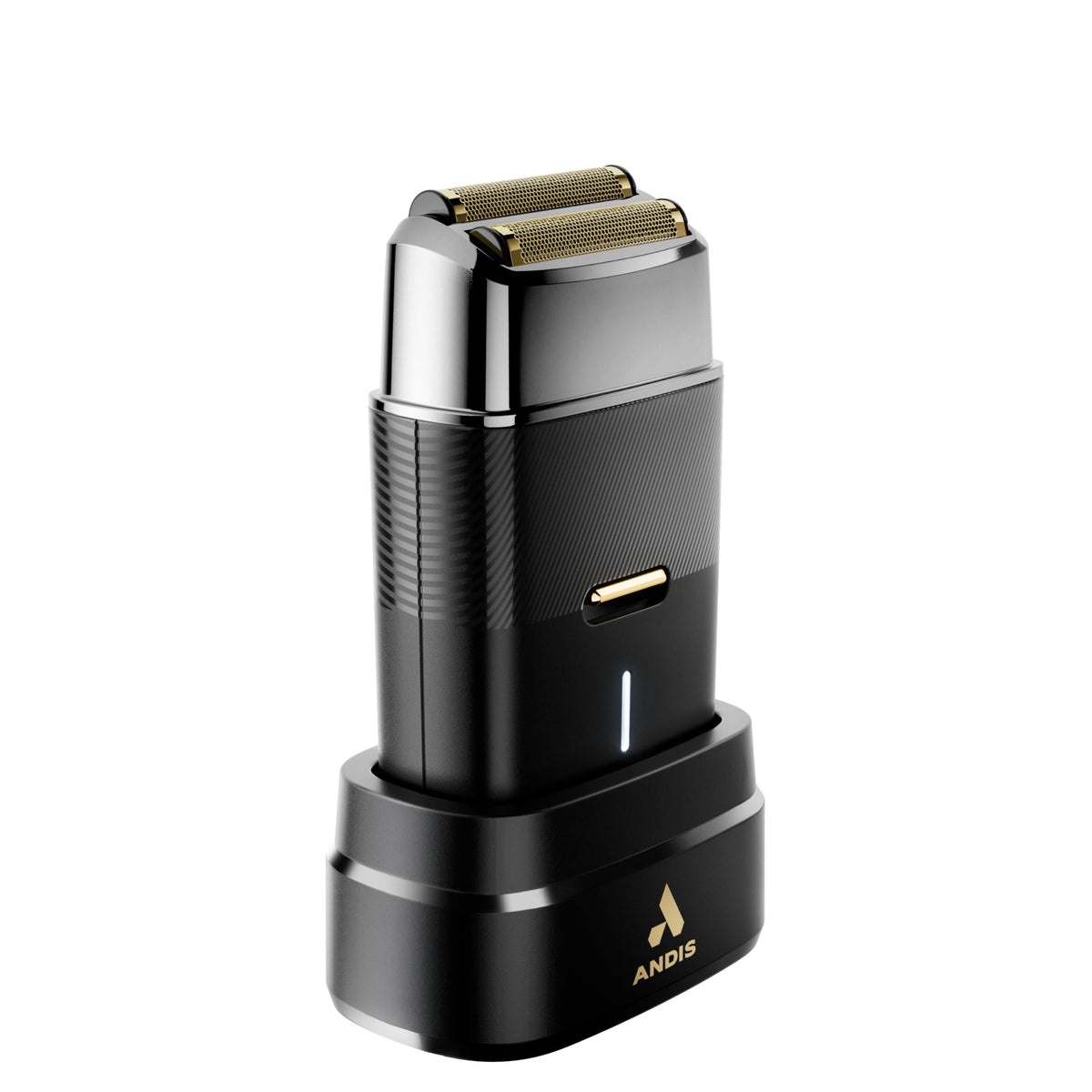 Andis ProFoil Plus II ergonomic handle view