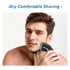 Grooming kit components including six pieces blades and one piece retaining ring bracket