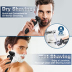 Handsomeface portable travel razor in hand