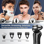 Waterproof electric shaver for wet shaving