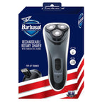 Full set including Barbasol shaver cleaning brush and oil