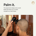 Manscaped The Dome Shaver Pro ergonomic design