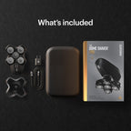Manscaped The Dome Shaver Pro packaging and accessories