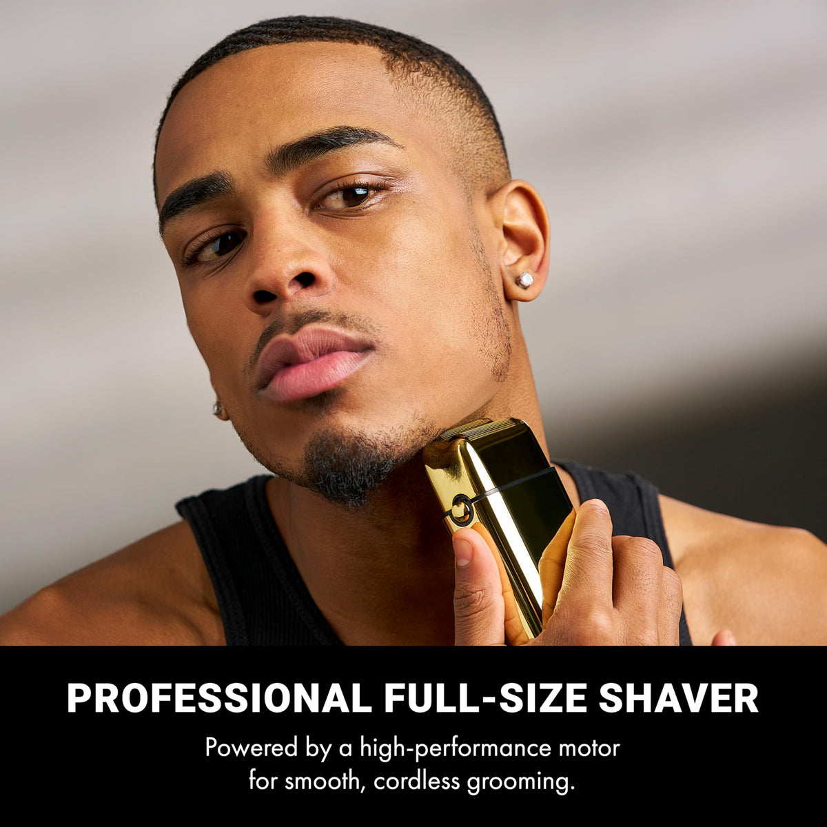 BaBylissPRO professional electric razor side profile