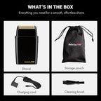 Cordless BaBylissPRO shaver for travel grooming