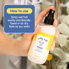 Tubby Todd gentle moisturizing children hair detangler spray product packaging