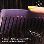 Dermatologist tested child hair styling spray with argan oil for frizz control