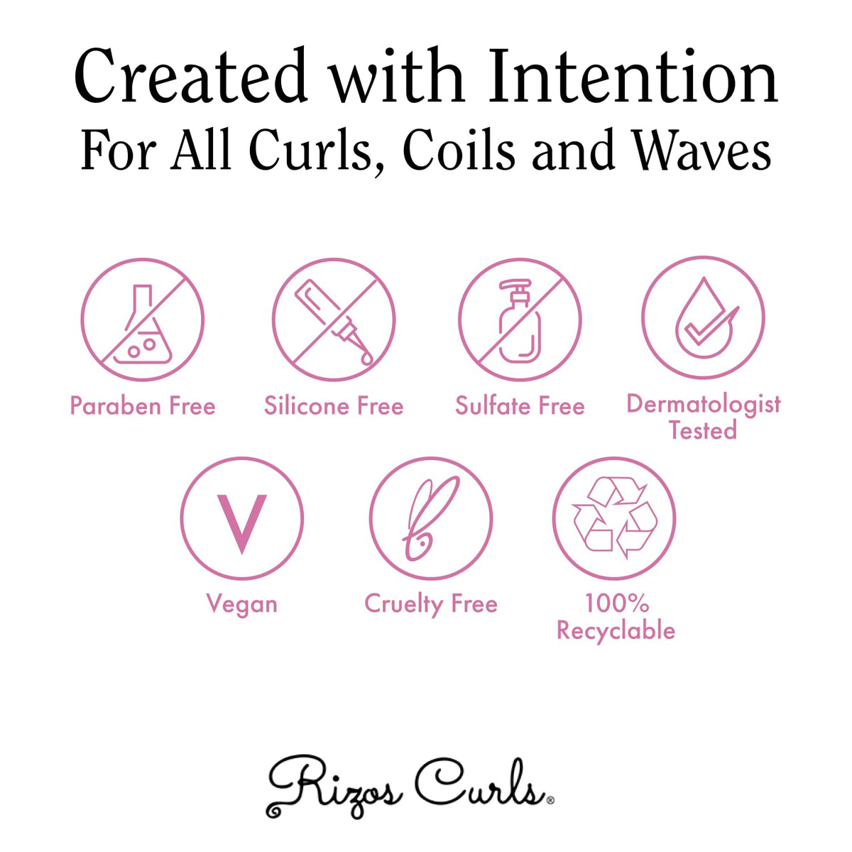USA imported Rizos Curls curl refresher bottle for daily hair hydration