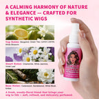 Lace Layer Wig Perfume Mist showing the spray nozzle and packaging details