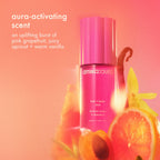 Amika Aura Hair and Body Mist 90ml packaging