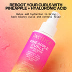 Pacifica curl refreshing spray bottle on white background