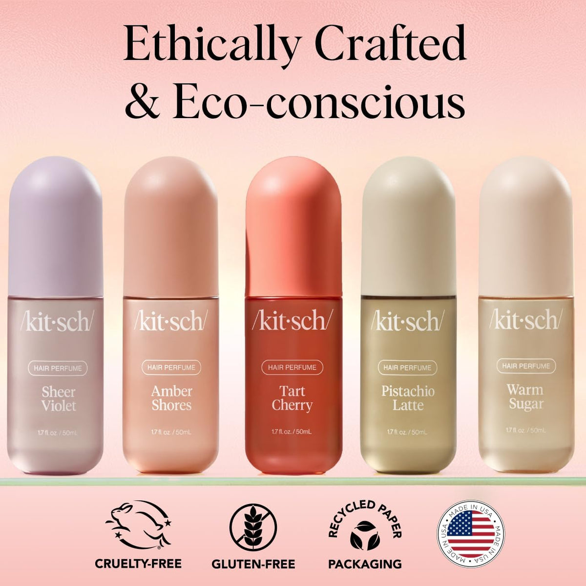 Kitsch authentic USA beauty product tart cherry mist